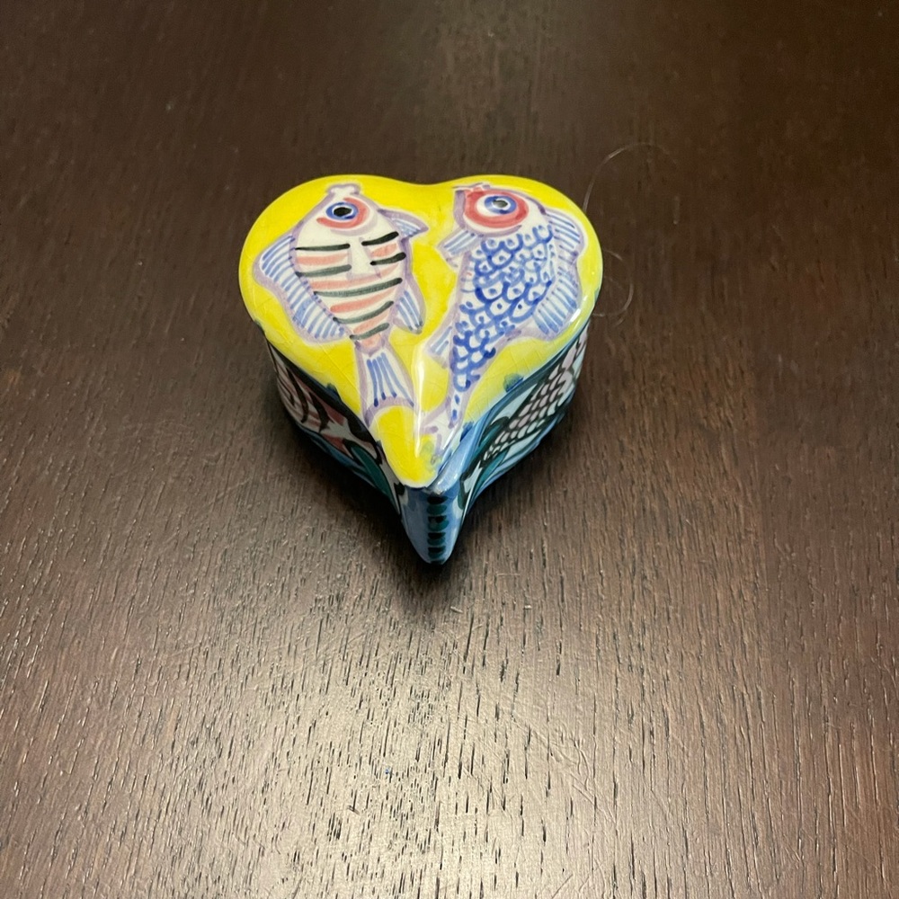 Carlyn Galerie Of Dallas TX hand made ceramic dish
